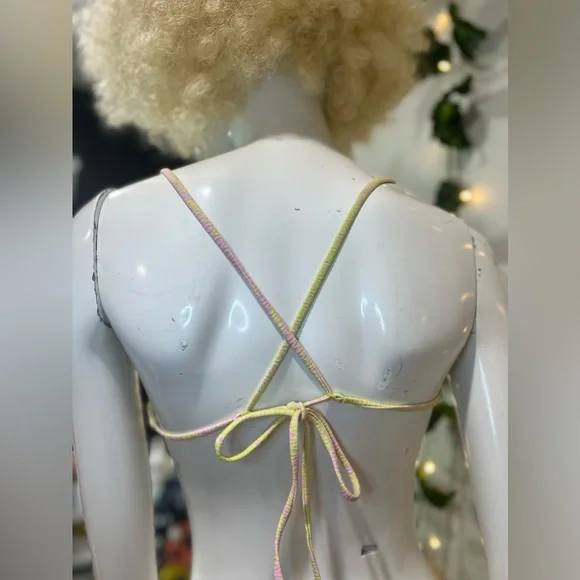 NEVER WORN  Snakeskin Victoria Secret Bikini Set - Picture 2 of 4